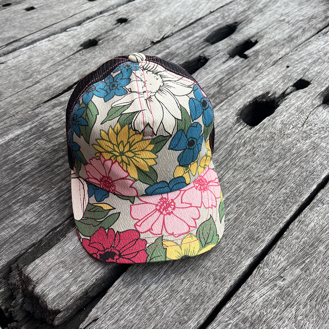 006 Of blooming made in Tokyo mesh hat - Image 1