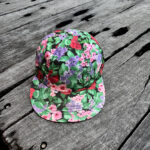 Vintage 90s Hawaiian floral print hat
